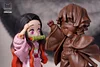 Nezuko Kamado with Chocolate Agatsuma Zenitsu - Demon Slayer: Kimetsu no Yaiba Resin Statue - Little Love Studios [In Stock]