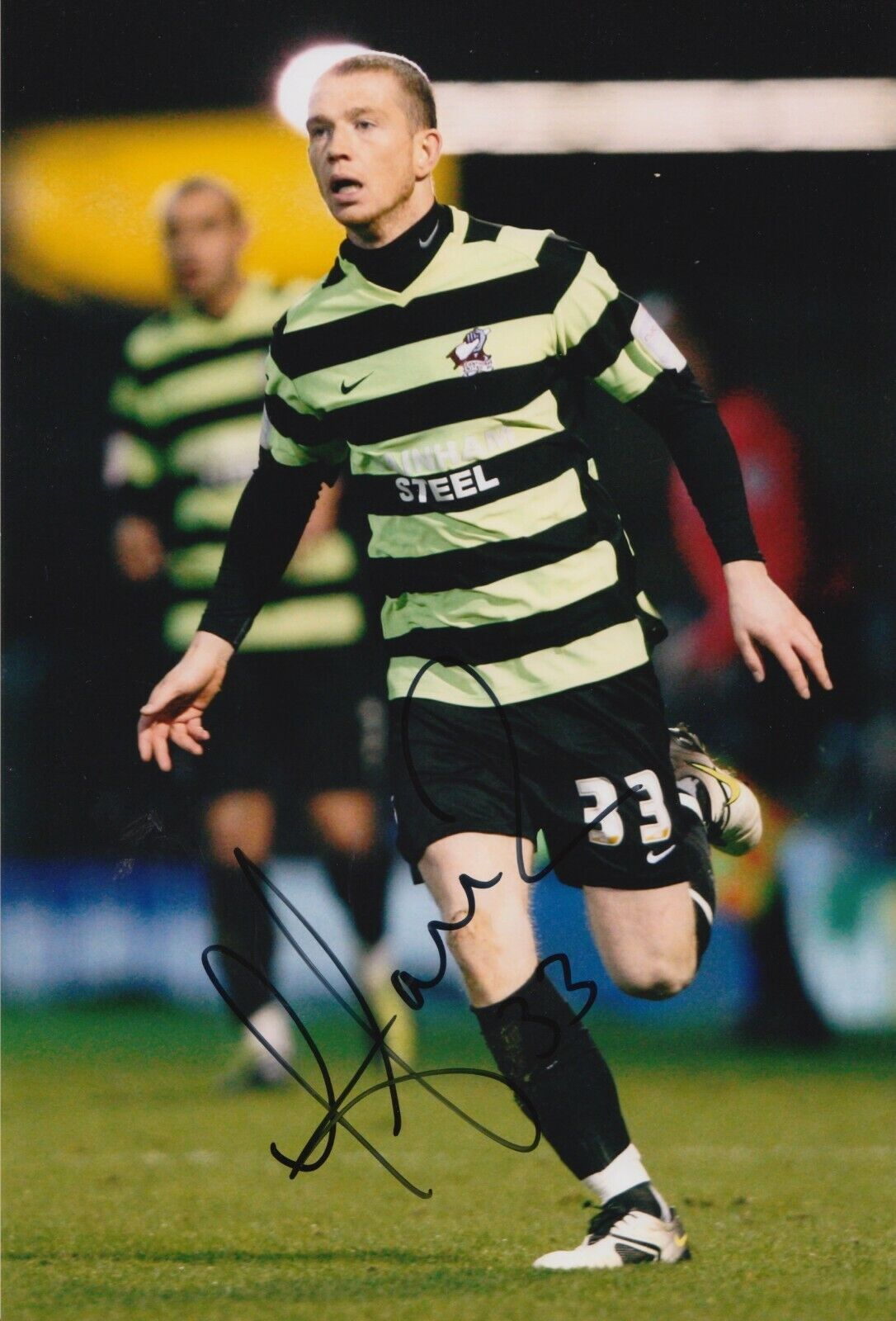 Joe Garner Hand Signed 12x8 Photo Poster painting - Scunthorpe United - Football Autograph 2.