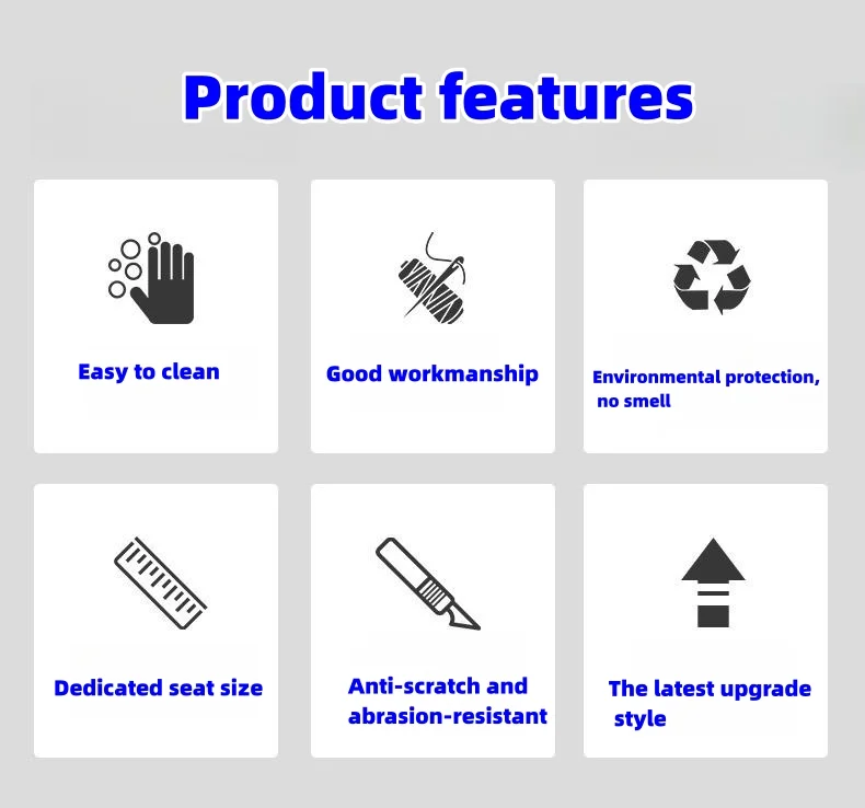 Seat Anti-Kick Pad Ambient Light Colorful Sound-Activated Light Protection Pad