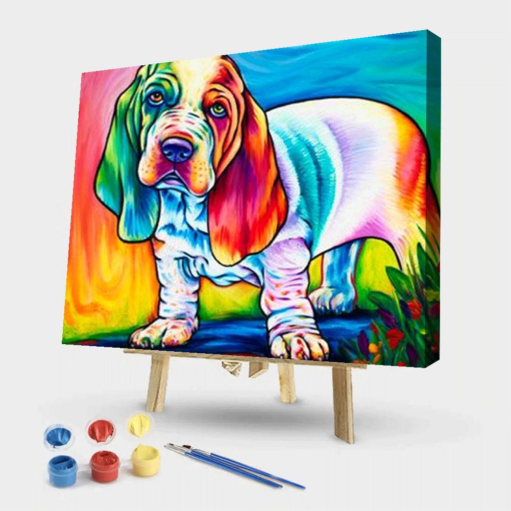 Dog - Painting By Numbers - 50*40CM gbfke