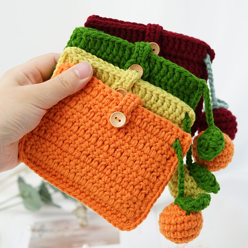 Hand-Craft DIY Crochet Kit: Yarn Card Holder