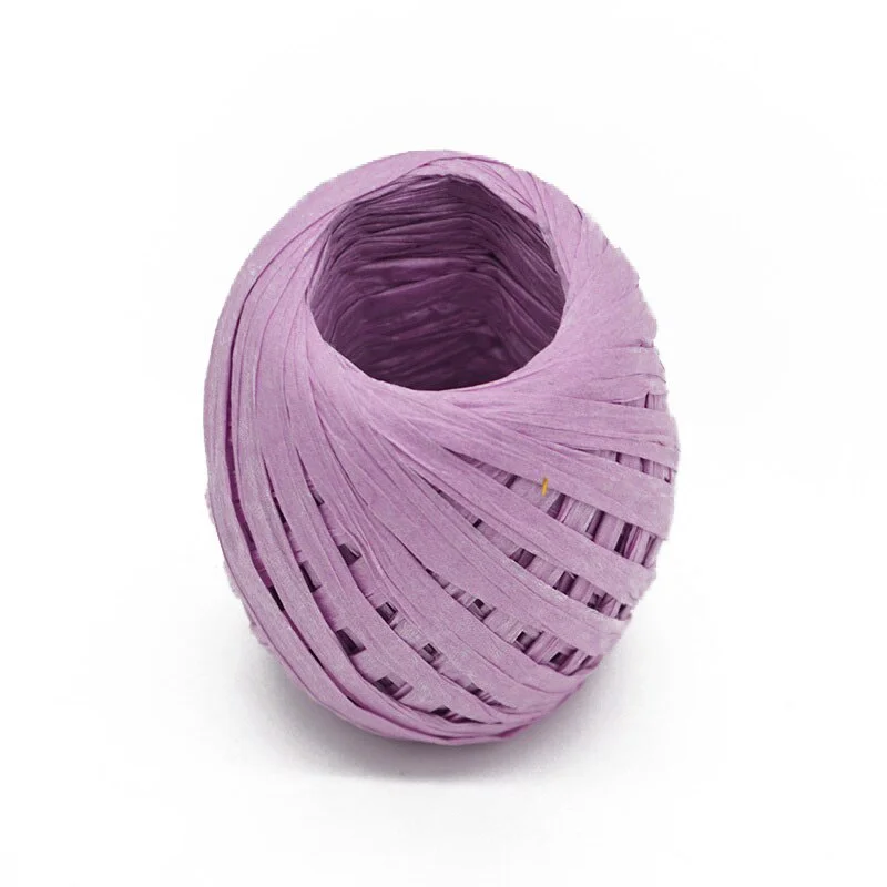 1 Roll 20 Meters CAKE COOKIE raffia ribbon paper rope palm packaging rope decorations baking box packing party candy gifts