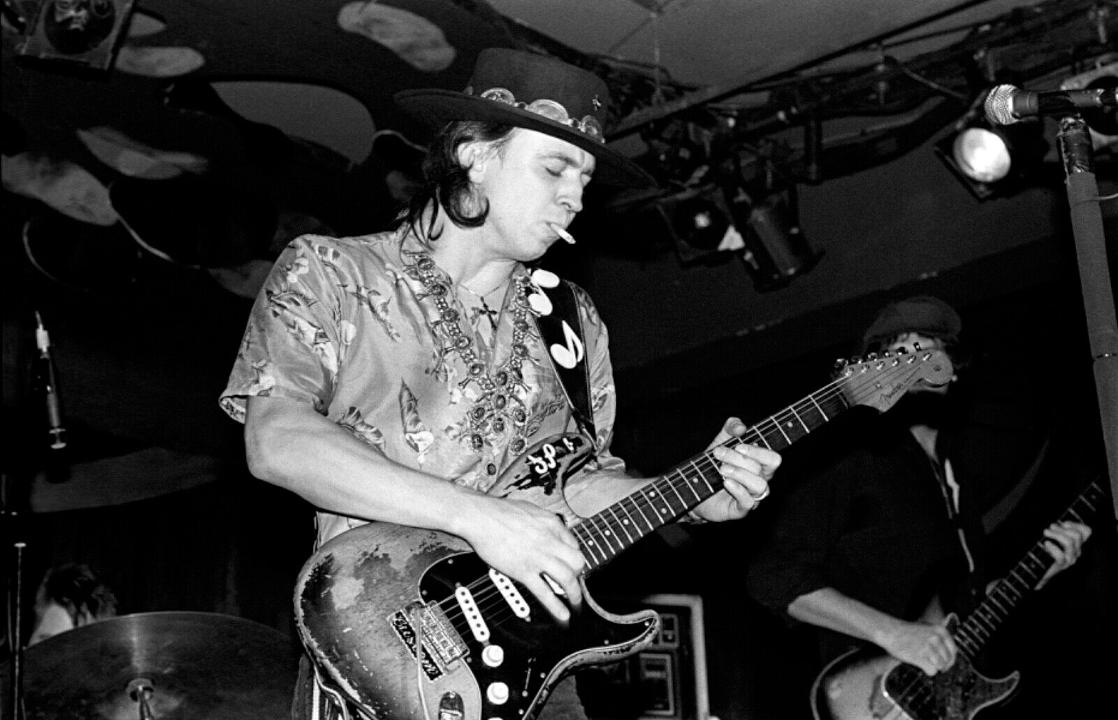 ?? VERY YOUNG Guitar Legend Stevie Ray Vaughan - SRV - 8x10 Photo Poster painting! ??