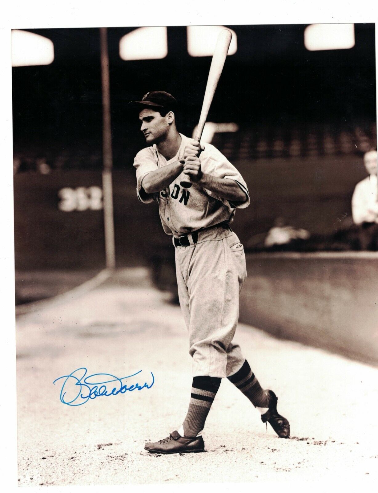 Bobby Doerr Boston Red Sox Signed 8 x 10