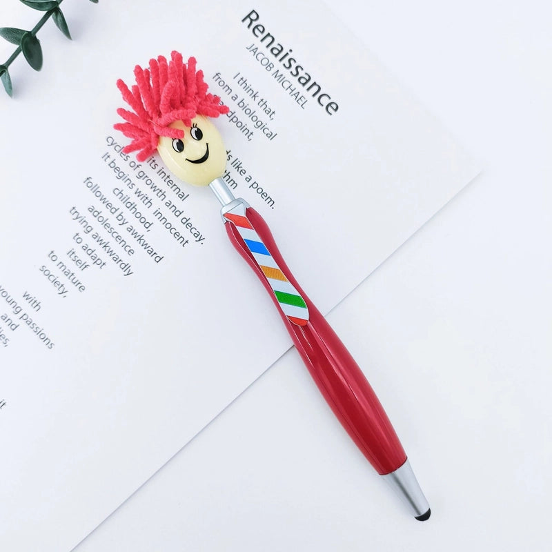 1 Piece Cartoon Class Learning ABS Plastic Cute Ballpoint Pen