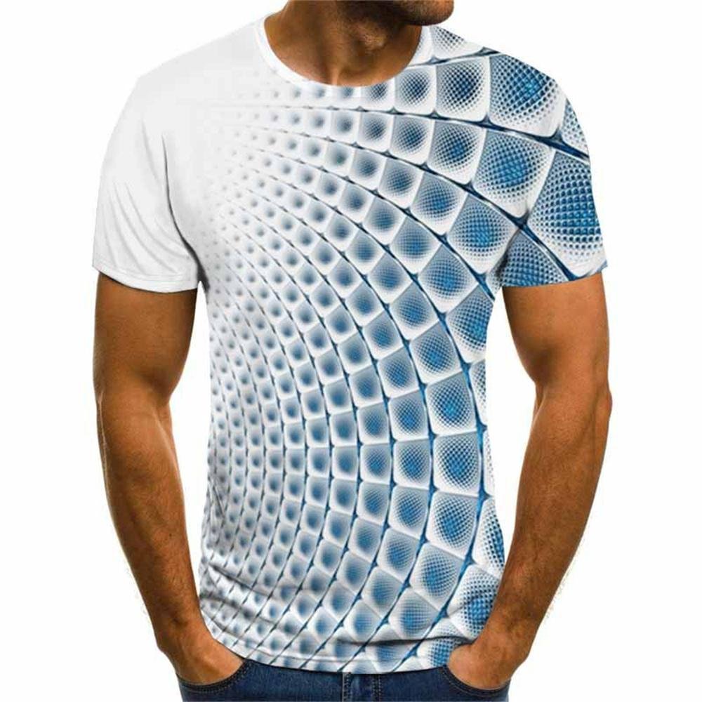 3D Graphic Short Sleeve Shirts Party Tops