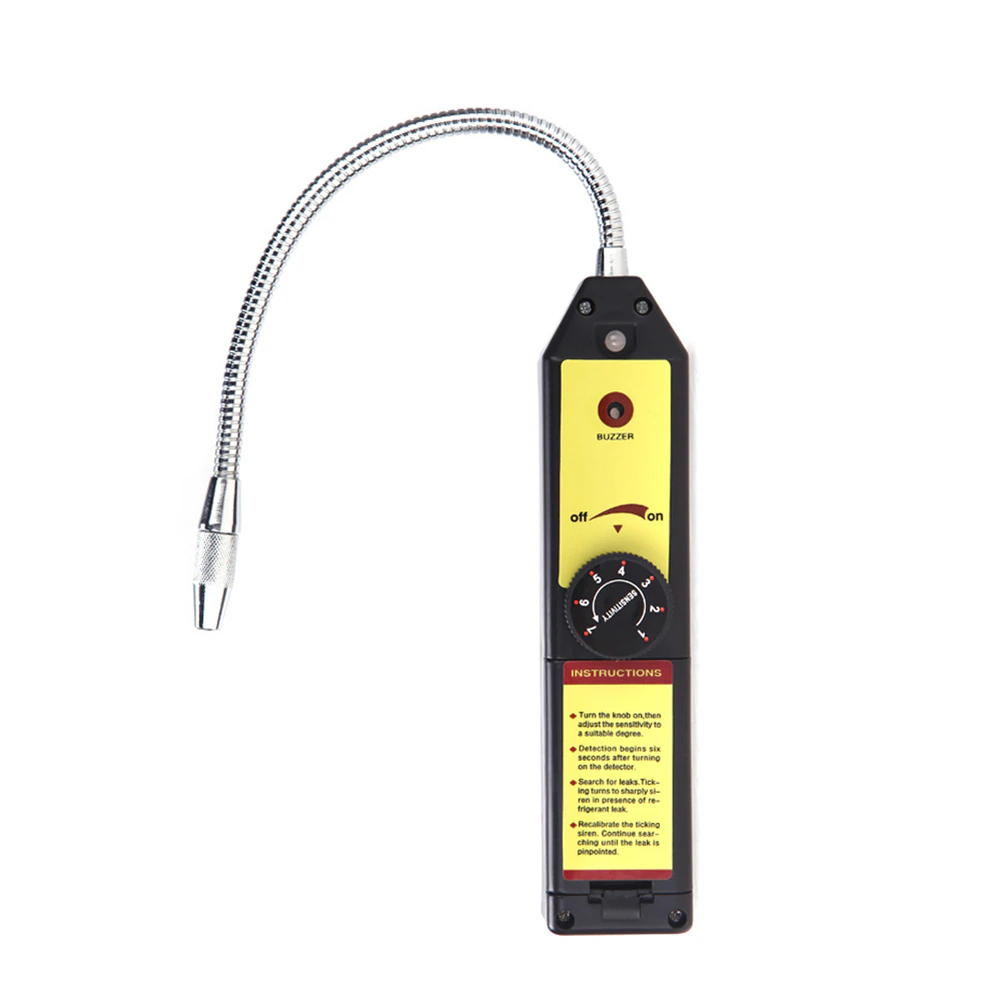 Leak Detector Freon CFC HFC Halogen Gas Refrigerant Air Monitor Conditioning R22a R134a