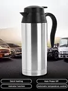 12/24V Car Coffee Mug Automatic Shut Off 750ml Boil Dry Protection Quick Boiling