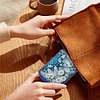 Diamond Painting Flower Card Holder Coin Purse Diamond Art Wallet Pouch for Women