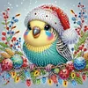 Diamond Painting-DIY Crystal Rhinestone Xmas Bird