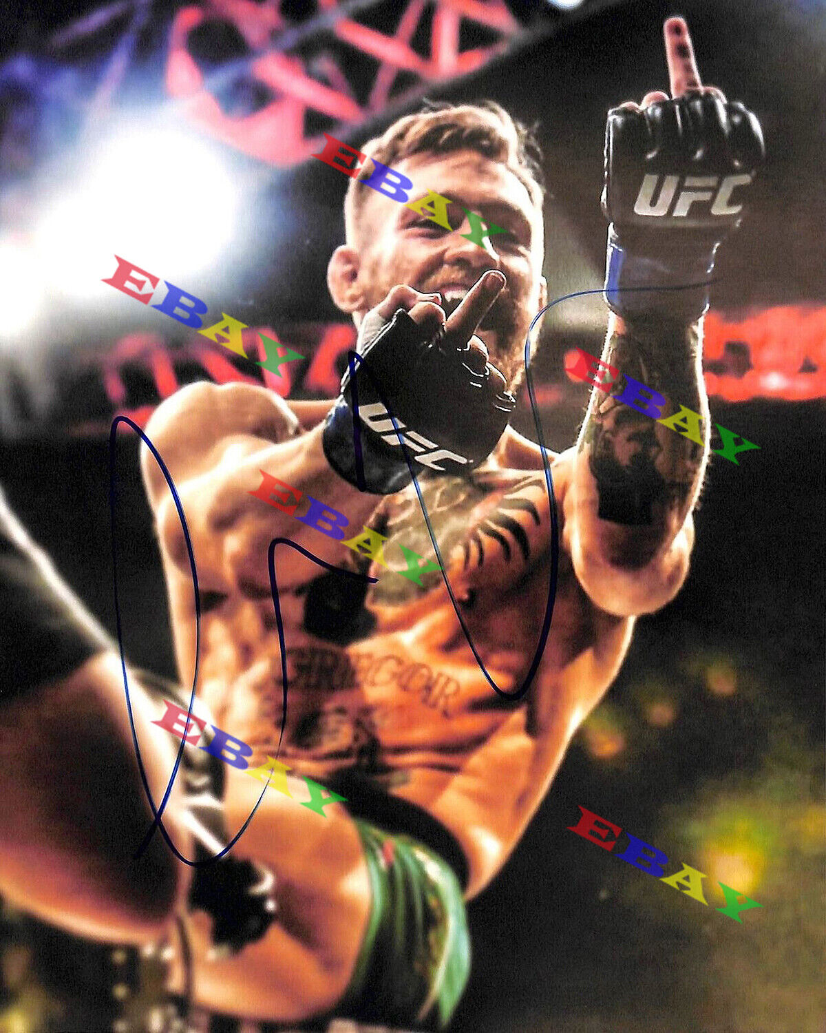 Conor McGregor UFC MMA Autographed Signed 8x10 Photo Poster painting Reprint