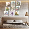 (US Only)9pcs - Diamond Painting - Partial Special Shaped Drill Goblin (Canvas|30*30cm)