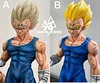 1/7 & 1/6 & 1/4 Majin Vegeta - Dragon Ball Resin Statue - Shan He Studio