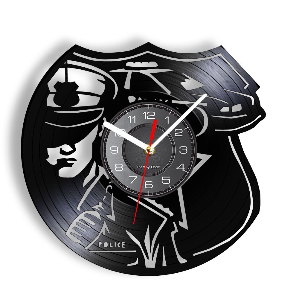 

Sheriff Police LP - Vinyl Record Wall Clock - Without LED, 501 Original