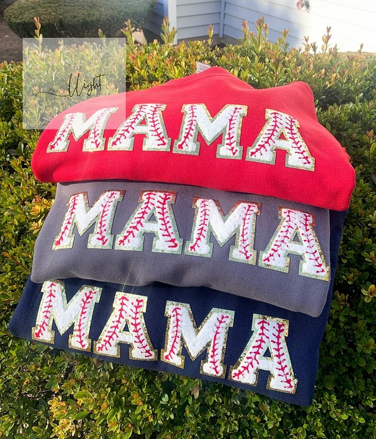 Mama Baseball Sweatshirt , Baseball Moms Shirts