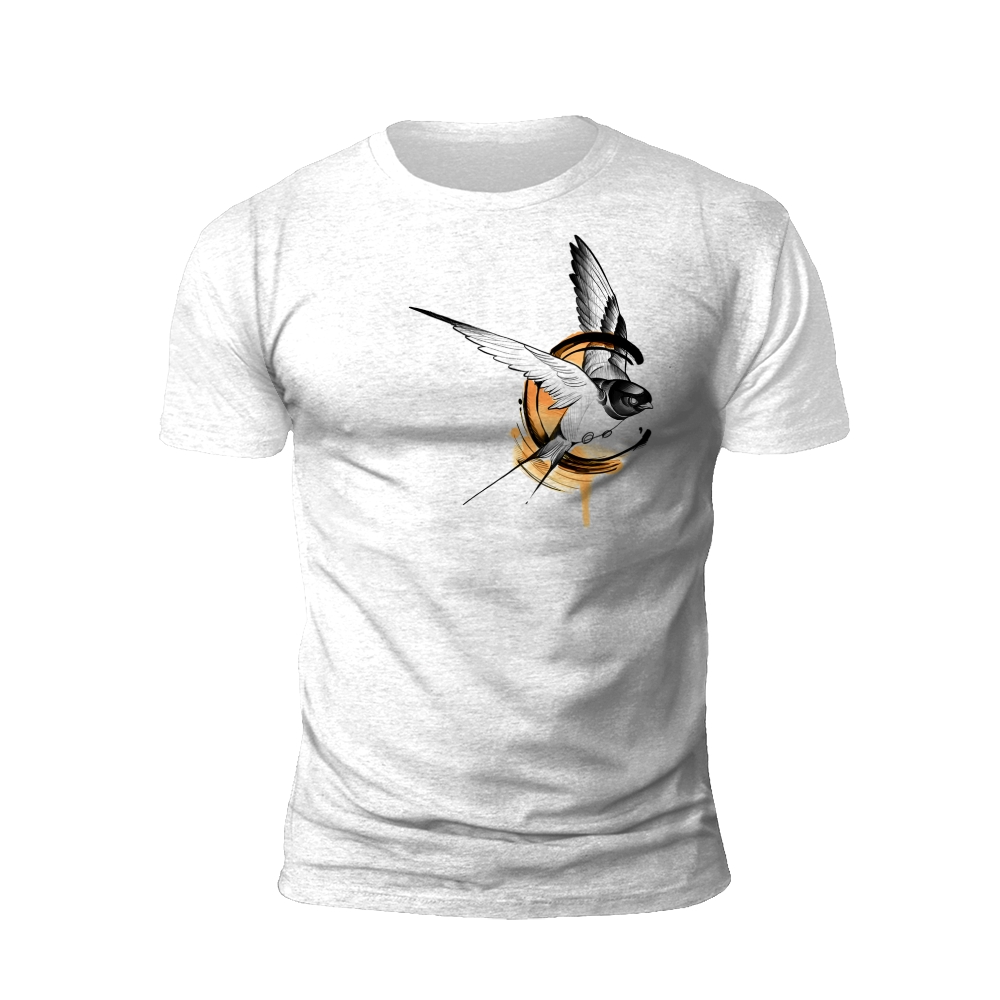 Hummingbird in Flight: A Splash of Color T-shirt