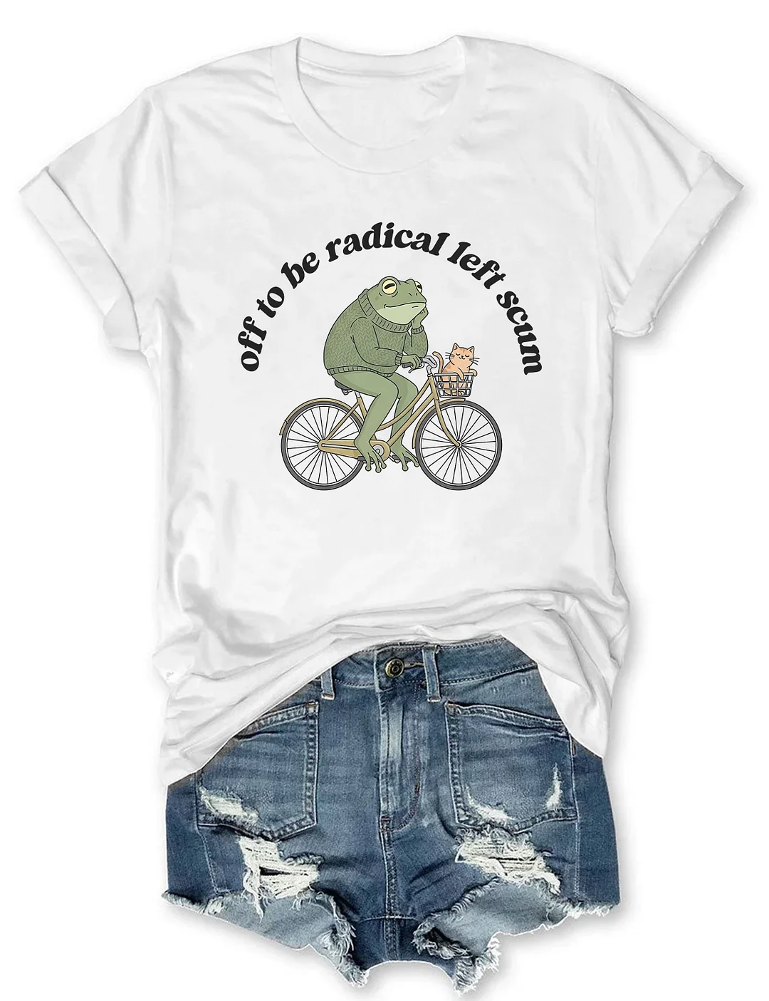 Off To Be Radical Left Scum T-shirt