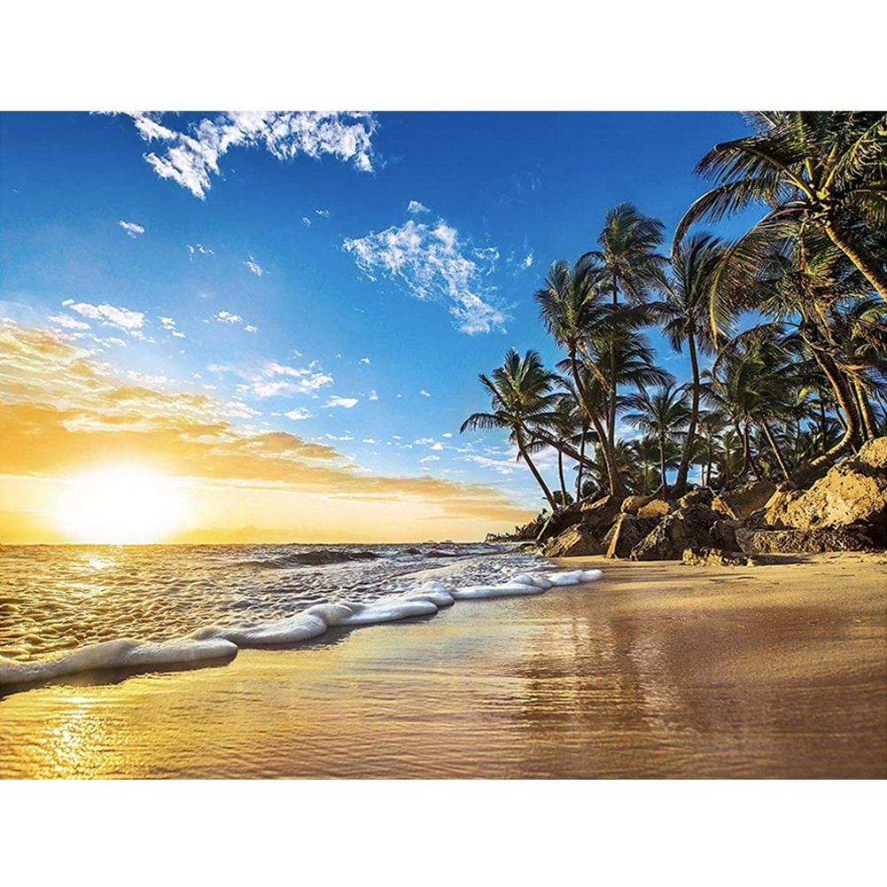 Paint By Number - Beach Sunrise