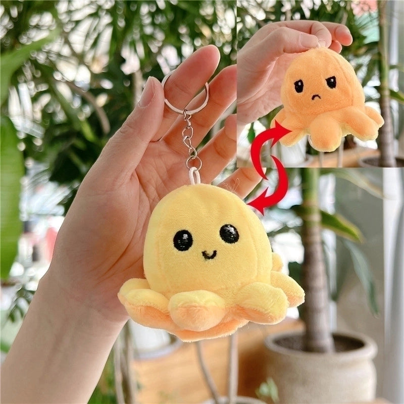 Cute Octopus Pp Cotton Women’s Bag Pendant Keychain