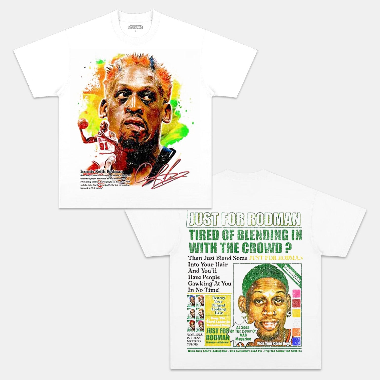 DENNIS RODMAN 2 TEE