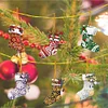 (US Local)6pcs Xmas Stockings  DIY Diamond Art Pendant Wall Door Decoration