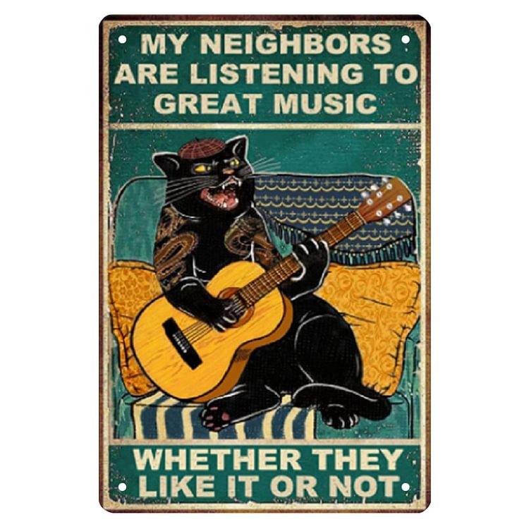 【20*30cm/30*40cm】Rock Music - Vintage Tin Signs/Wooden Signs