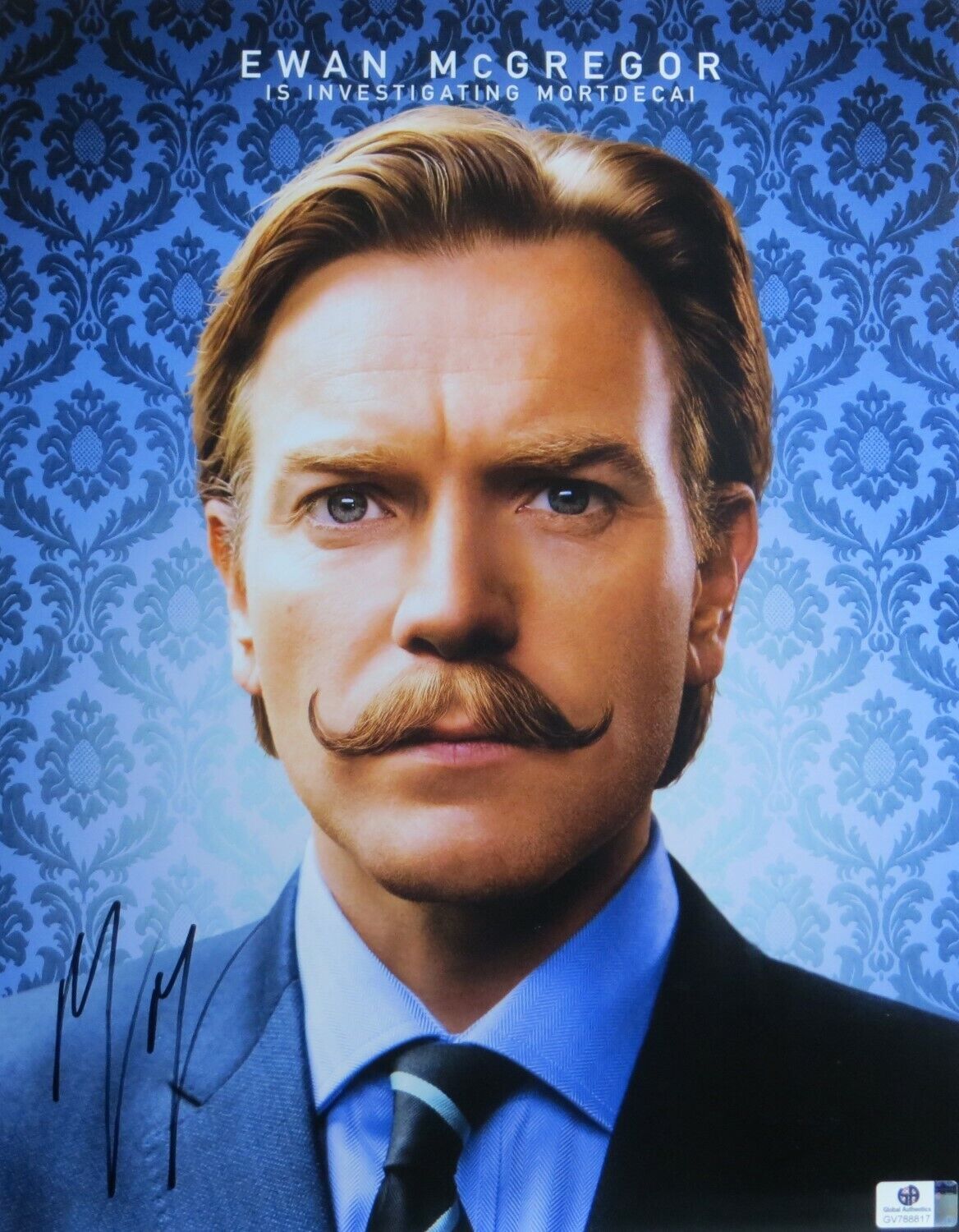 Ewan McGregor Signed Autographed 11X14 Photo Poster painting Mortdecai Movie Promo GV788817