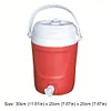1 Gallon Drinks Jug with Handle 2 Water Outlet Large Capacity for Camping Hiking