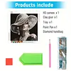 Beaut&eacute; sp&eacute;ciale en forme de 5d bricolage partiel diamants points kits d&rsquo;art pr&eacute;cieux pour adultes d&eacute;butants d&eacute;coration int&eacute;rieure diamants peintures de pierres pr&eacute;cieuses 11,81 x 11,81 pouces