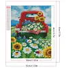Diamond Painting -DIY Full Square Drill Sunflower Truck