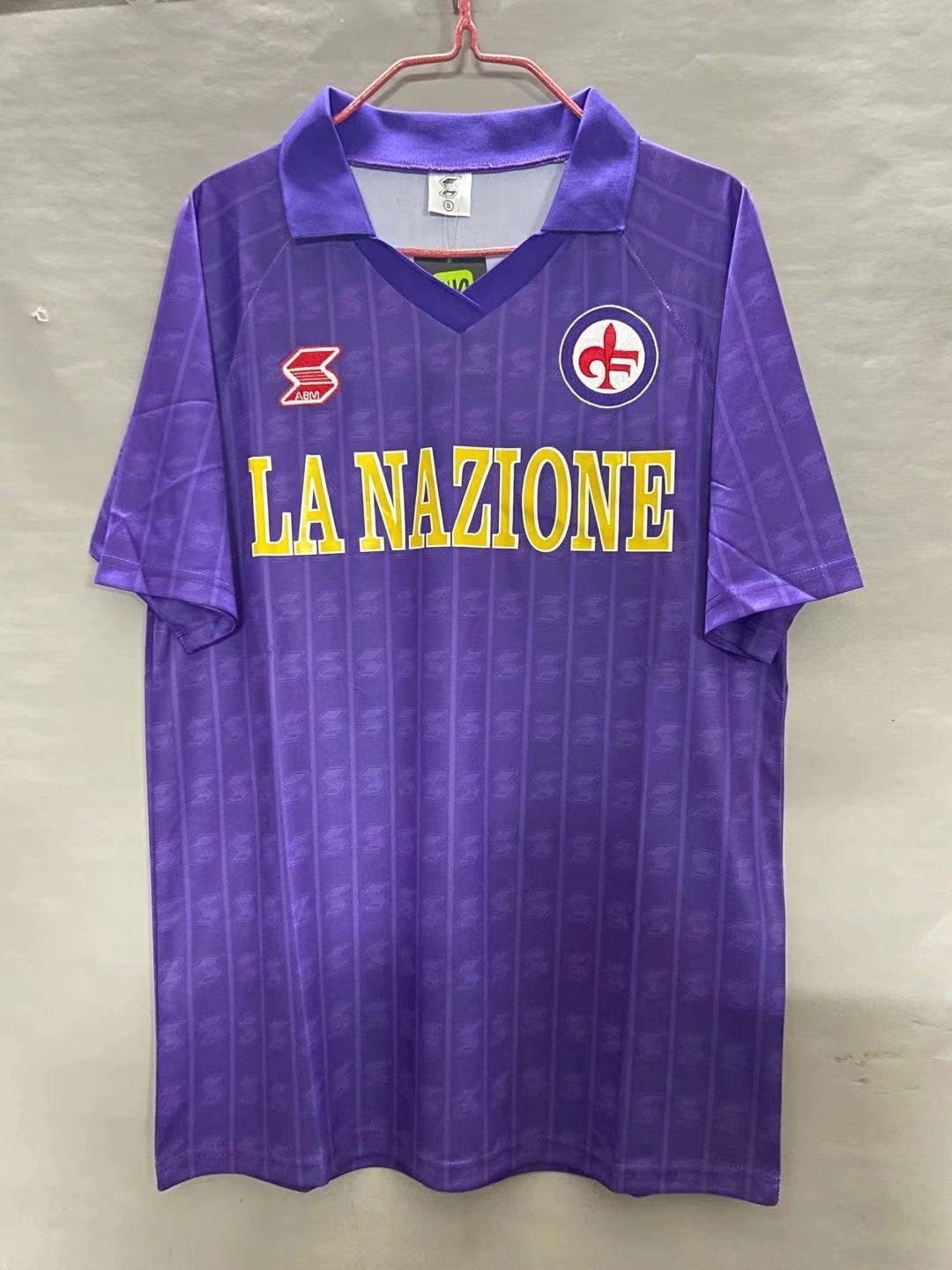1989-1990 Retro Fiorentina Home Football Shirt
