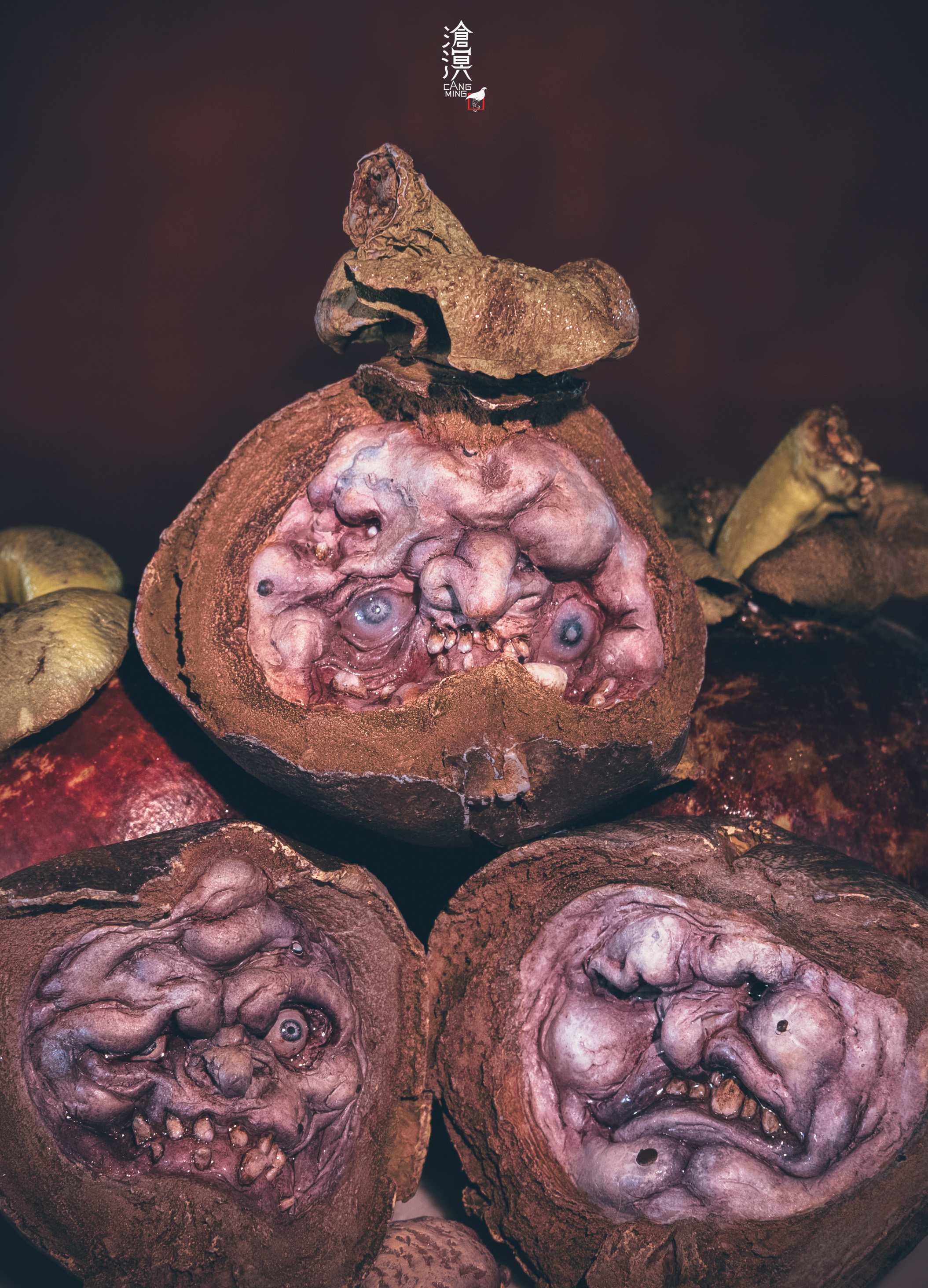 Pre-order Mingcang Studio Rotting Mangosteen 1/1 Art Statue GK
