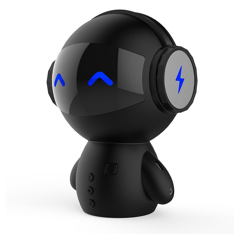 ToyTime New Innovative Robot Smart Bluetooth Speaker With BT CSR 3.0 Plus Bass Music Calls Handsfree TF MP3 AUX And Power Bank Function Toy