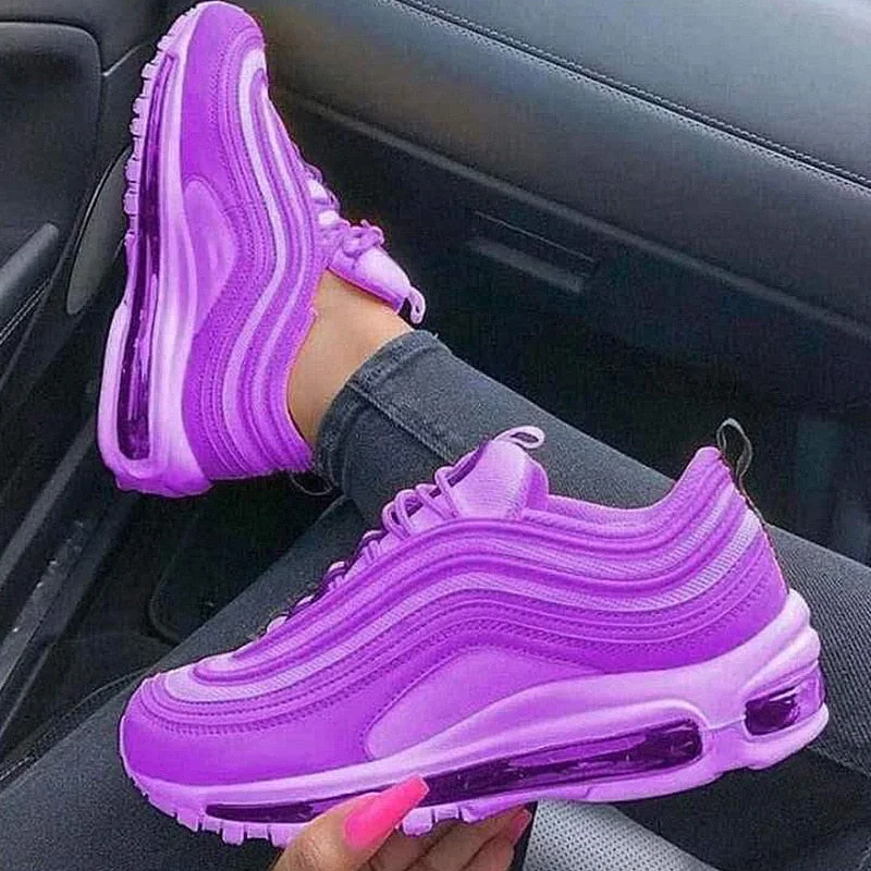 New Women Breathable Sneaker 2020 Woman Lace Up Vulcanized Ladies Comfortable Women's Casual Flat Female Tennis Shoes Plus Size