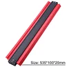 Plastic Profile Copy Contour Gauge Duplicator Tiles Wood Marking Tool (Red)