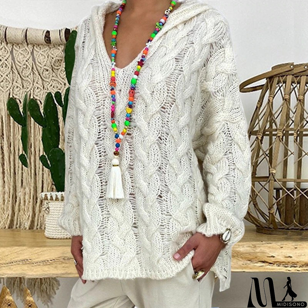 MidiSono - Classic and Elegant winter Pullover