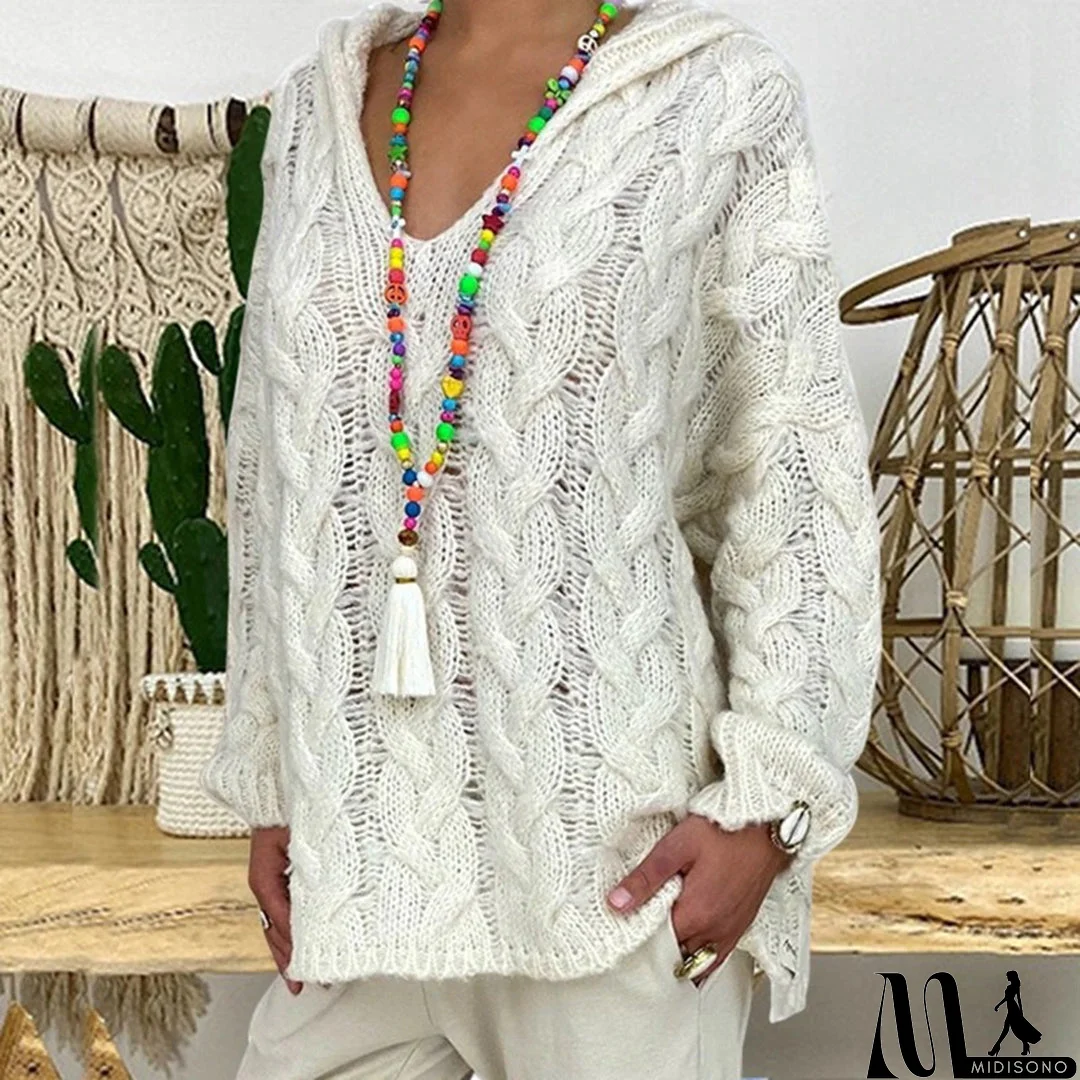 MidiSono - Classic and Elegant winter Pullover