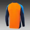 2024/2025 Juventus Half-Pull Training Suit Orange Football Jersey 1:1 Thai Quality