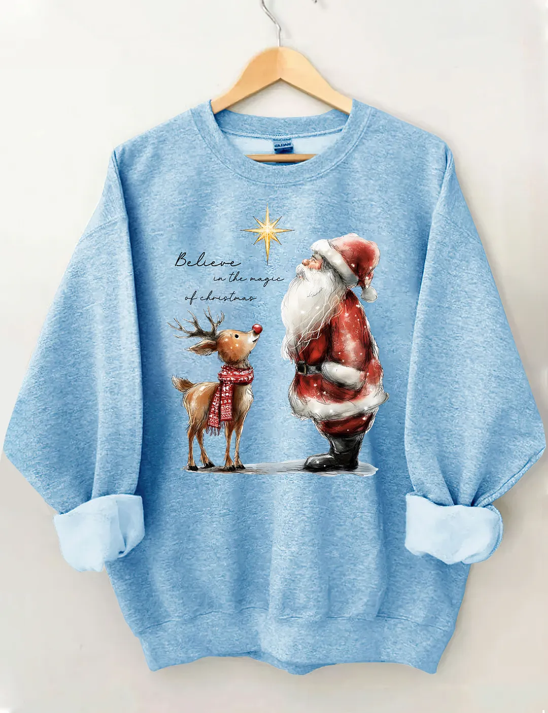 Christmas Believe In The Magic Sweatshirt