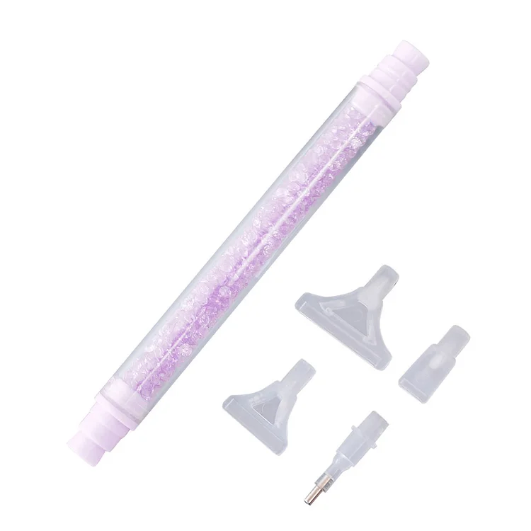 5D Diamond Painting Point Drill Pens Replacement Pen Heads Set DIY Art (Purple)