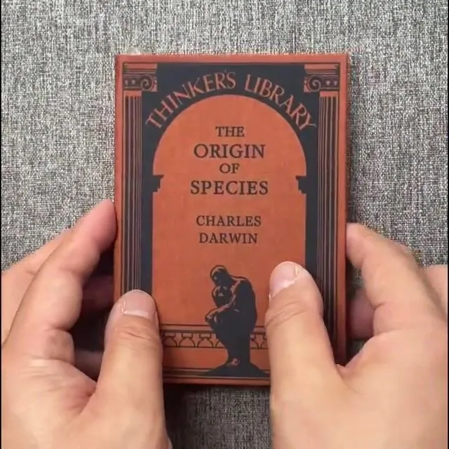 The Origin of Species by Charles Darwin Book Wallet