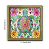 Diamond Painting Special Shaped Drill Turtle With Frame(8.46x8.46inch)