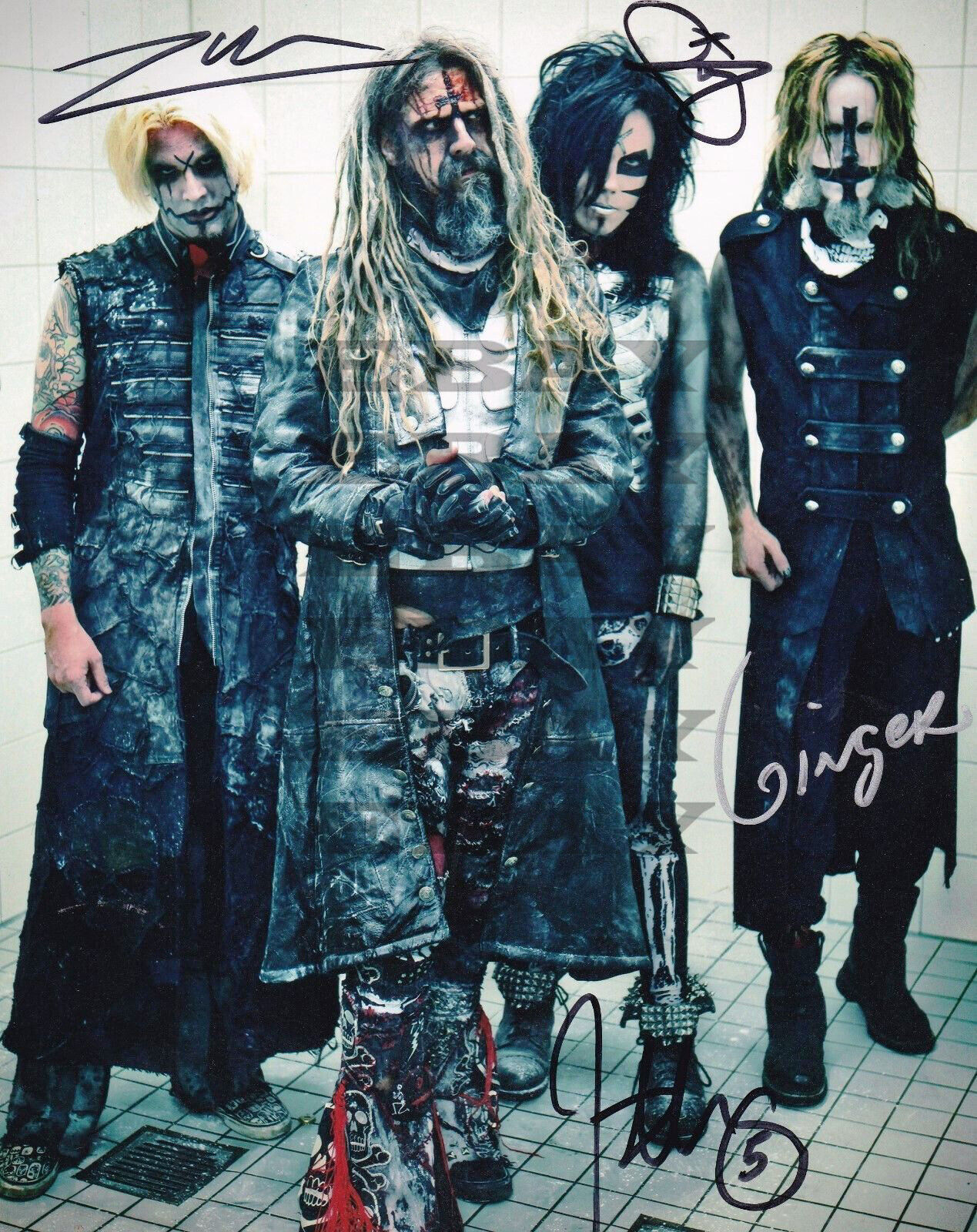 ROB ZOMBIE Autographed Signed 8x10 Photo Poster painting Reprint