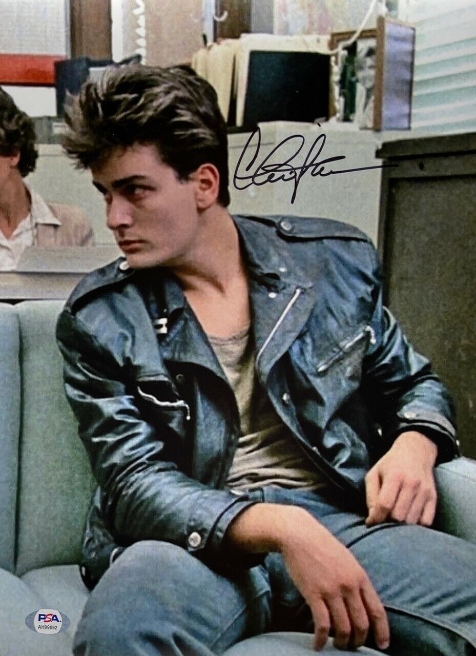 Charlie Sheen Signed Ferris Buehler’s Day Off