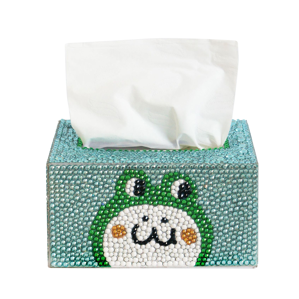 

Frog Tissue Box - 5D DIY Craft Storage Box, 501 Original