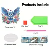 Eule Acryl - 5d DIY Bastelornament