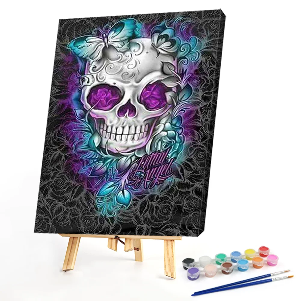 Butterfly Skeleton - Paint By Numbers(40*50CM)