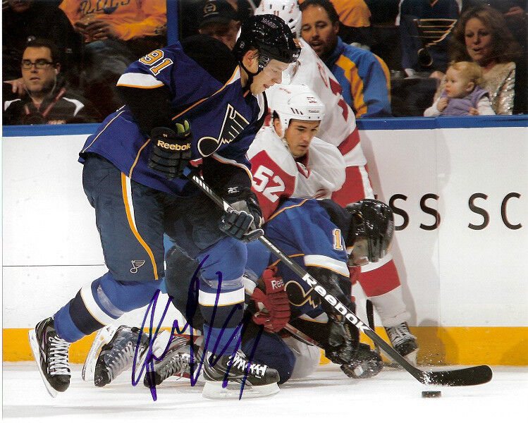 St Louis Blues Vladimir Tarasenko Autographed Signed 8x10 Photo Poster painting COA K