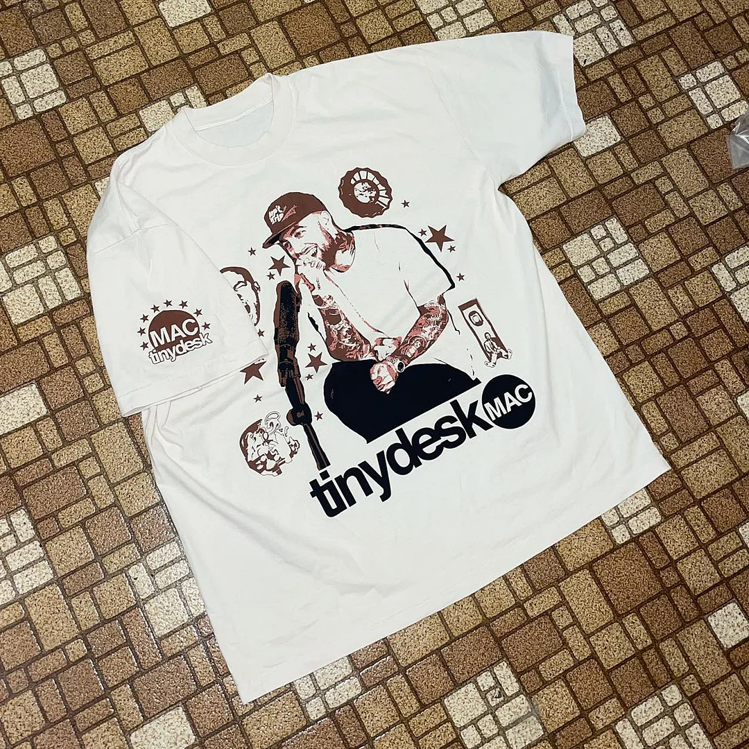 Rap  print T-shirt