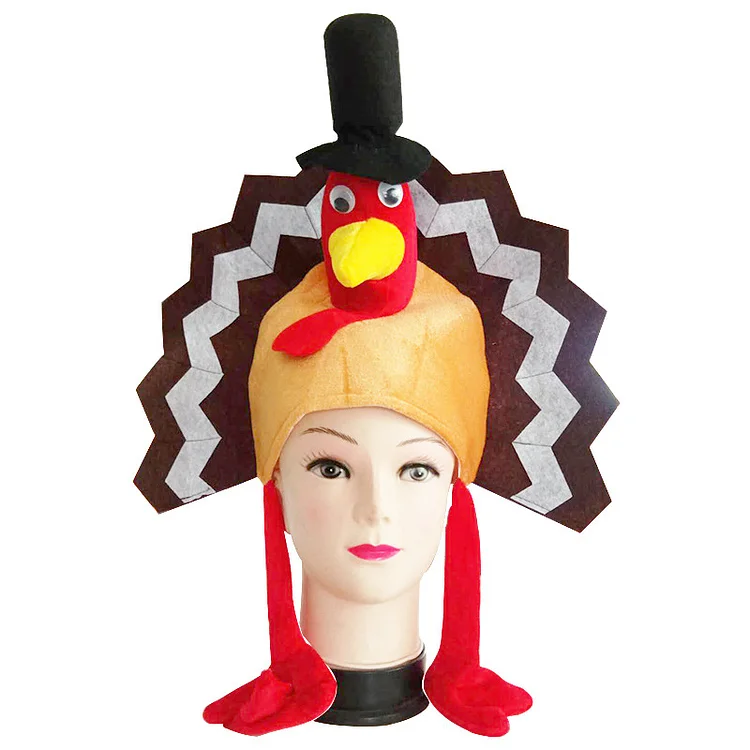Thanksgiving Turkey Hat Christmas Eve Turkey Hat | AvasHome